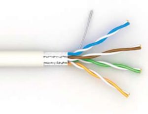Кабель внутренний  F/UTP кат.5е 200МГц 4пары ПВХ, 305м. 