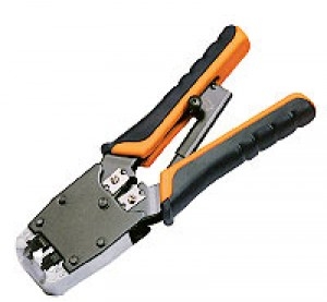 Инструмент HT-500R для обжима коннекторов RJ-45, RJ-12, проф. ― Магазин компьютерной техники Бегемот